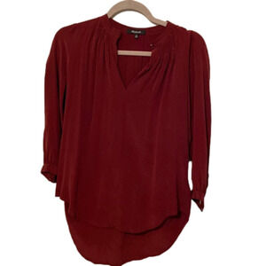 MADEWELL Silk Memory Blouse